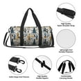 thumbnail image 6 of KLL Llama and Cactus1 Duffle Bag For Men Women Sport Gym Fitness Tote Travel Training Workout Basketball Football Weekender, 6 of 8