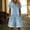 Sky Blue, variant on LEKODE Jumpsuits for Women Button Front Collared Romper Short Sleeve Loose Fit Cuffed Denim Shorts Vacation One Piece Outfit Travel Outfits for Women Black S