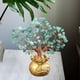 thumbnail image 3 of Decoración personalizada del árbol del dinero de cristal Piedras Feng Shui Alambre Adorno de dad Estante de base de Macarena Árbol del dinero, 3 of 7