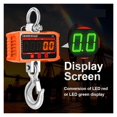 thumbnail image 5 of Electronic Crance Scale 500KG/1500kg Industrial Heavy Duty Hook Weight Balance N/lb/kg Digital Hanging Scales 20M Remote Control ,Precise & Responsive, 5 of 7