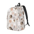 thumbnail image 2 of Balery Rabbit In Space Vintage Canvas Backpack for Men and Women - Large Capacity, Durable Travel Laptop Bag for School, Work, Hiking, and Outdoor Activities, 2 of 7