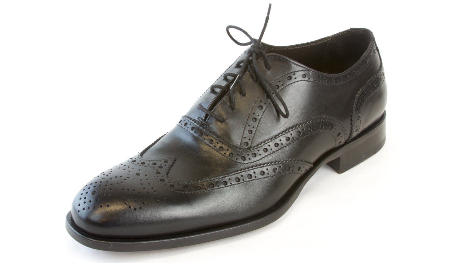Brogue Italian Calf Oxford Shoes 