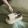 thumbnail image 1 of Aspiradora de mano para colchones | Potencia de succión de 12 kPa | Limpiador portátil de camas y telas para almohadas, sofás y alfombras | Filtración del 99,99 % contra alergias y ácaros del polvo, 1 of 6