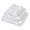 White, variant on BELOVING 12 Pieces Face Cradle Covers Beauty Massage Table Headrest Covers for Chairs Blue