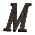 thumbnail image 5 of AUHomi 3" Vintage Decorative, Cast Iron Metal Alphabet Letters Wall Sign, Elegant Black Brown Finished, Hanging Address Name Sign, Creative DIY House Letter, Letter 'A', 5 of 9