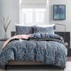 thumbnail image 1 of Funda Nórdica Rey Floral Algodón Suave 3 Piezas Juego de Cama Jardín Vintage, 1 of 9