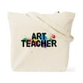 thumbnail image 2 of CafePress - Art Teacher Tote Bag - Unisex Canvas Tote Bag, Beige, 1-Piece, 2 of 8