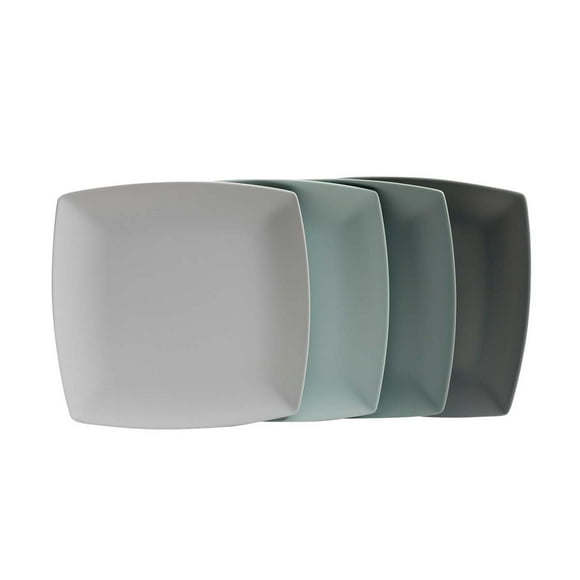 VAJILLA DE MELAMINA 4 PZS 27 CM ACABADOS MATE JAYSON 27