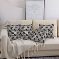 thumbnail image 4 of Halloween Throw Pillow Covers, pumpkin halloween elements Square Pillow Cases with Invisible Zipper for Halloween Decorations, Farmhouse Halloween Decor 16x16, 4 of 7