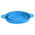 thumbnail image 2 of Cesta de frutas plegable Fácil de limpiar Cesta de lavado de frutas de silicona Suministros de cocina JShteea Libre de BPA, 2 of 7