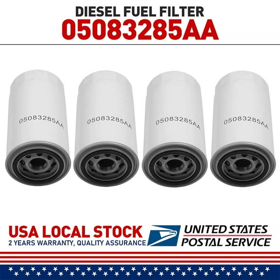 4X DIESEL ENGINE OIL FILTER 5083285AA For 1989-2020 DODGE RAM CUMMINS 5.9L 6.7L