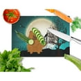 thumbnail image 2 of Caroline's Treasures Halloween Scary Chow Chow Red Glass Cutting Board Large, 2 of 2