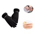 thumbnail image 1 of Guantes Mujer Afelpados Termicos Touch Frio Gamusa Elegantes, 1 of 2