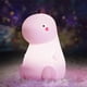 thumbnail image 1 of Dinosaur Silicone Night Light for Kids, Color Changing, Pink, 1 of 5