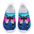 thumbnail image 1 of Nuevos zapatos casuales con estampado 3D de mariposas y arte de moda para mujer, zapatos planos de malla transpirables y cómodos para deportes al aire libre de verano y otoño, 1 of 5