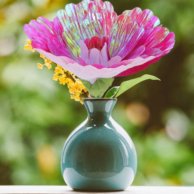 FELTECHELECTR 2Ud Flores Artificiales Gran Peonía Para Adornos Y Manualidades