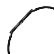 Titan Edge Mens Ultra Slim Analog Watch – Black Dial, Black Stainless Steel Strap, 1595NM01