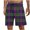 D5-Purple Shorts, variant on WAENQINLA Men's Plaid Print Sleep Shorts with Drawstring Elastic Waist Casual Shorts Loose Fit Housewear Shorts Blue Shorts,Size S-3XL
