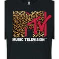 thumbnail image 3 of MTV - Leopard Logo - Juniors Cropped Tee, 3 of 5