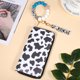 thumbnail image 5 of GOOHOCHY Cartera con estampado de vaca a la moda, cartera larga con estampado de vaca, tarjetero con cuentas, pulsera con borlas, llavero para mujer, 5 of 8