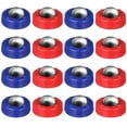thumbnail image 1 of IFANLANDOR 8 Rondelles de Shuffleboard Bleues + 8 Rouges pour Enfants Activités d'Intérieur sur Table Style Standard, 1 of 7
