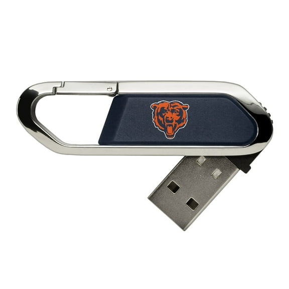 Chicago Bears Solid Clip 64GB USB Flash Drive