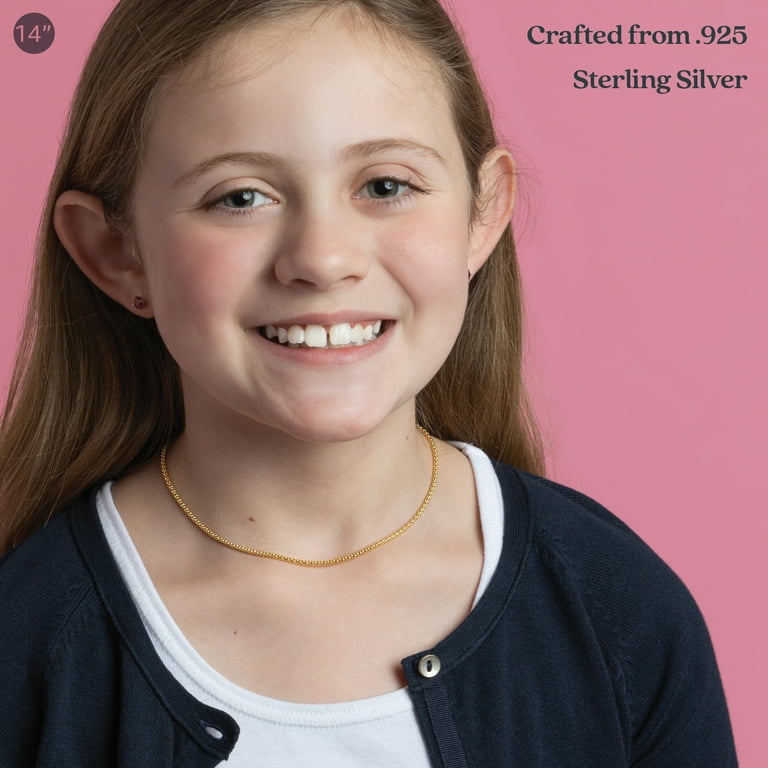 14 inch sterling silver choker deals