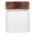 thumbnail image 1 of Frasco de vidrio con tapa, recipiente hermético para almacenar café, transparente., 1 of 8