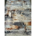thumbnail image 5 of Brown Gray White Cozy Marble  Multicolor Abstract Soft Fluffy  7'6" x 10'3" Area Rug/ Carpet by Makymo, 5 of 6
