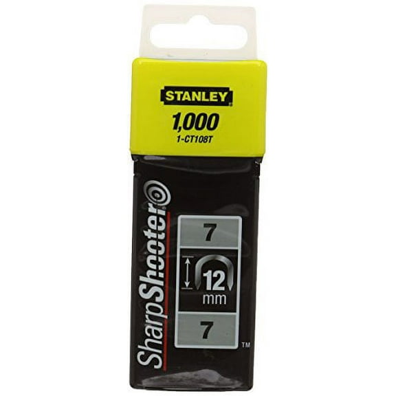 Stanley 1-CT108T Type CT100 Staples (1000 piece), Silver