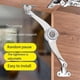 thumbnail image 5 of Kitchen cabinet door adjustable polished hinges, flip supports,B, 5 of 5