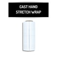 thumbnail image 3 of MMBM Cast Hand Wrap 12" x 1500' 1 Roll 65 Gauge Clear Quiet Unwind Shrink Film for Moving Storing Pallets, 3 of 7
