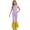 Light Purple, variant on Miutii Kids Girls Sleeveless Sequin Flare Bell Bottom Jumpsuit Pants Color Block Belted Prom Leotard Light Purple 16