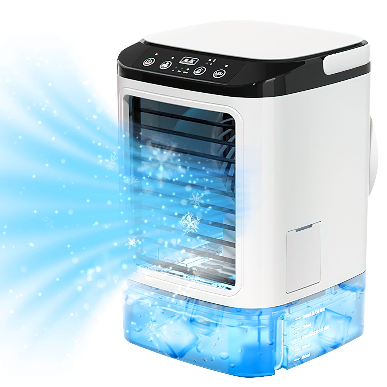 PVUEL Portable Air Conditioner Desktop USB Evaporative Mini Air
