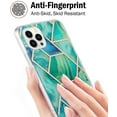 thumbnail image 3 of Case for Samsung M32 5G Shiny Geometric Marble Design Clear Bumper Glossy Case with Camera Screen Protection Anti-Fingerprint Skid Resistant, 3 of 6