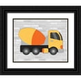 thumbnail image 1 of Robinson, Tamara 18x15 Black Ornate Wood Framed with Double Matting Museum Art Print Titled - Construction II, 1 of 4