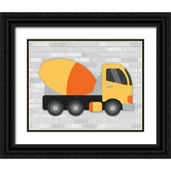 Robinson, Tamara 18x15 Black Ornate Wood Framed with Double Matting Museum Art Print Titled - Construction II