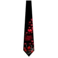 thumbnail image 3 of Valentines Ties Mens Heart Necktie Holiday Tie by Three Rooker, 3 of 3