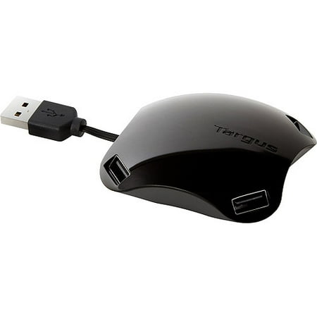 Targus ACH113US Retractable 4-Port Hub