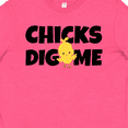 thumbnail image 4 of Inktastic Chicks Dig Me Youth T-Shirt, 4 of 5