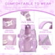 thumbnail image 3 of Mochila PIG PIG GIRL Kids para niñas con libros escolares, color morado, 3 of 9