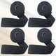thumbnail image 5 of 4 correas de entrenamiento para ejercicios en casa, banda de resistencia, anclaje para puerta, almohadilla gruesa, cuerda de tracción, hebilla para puerta (negro), 5 of 8
