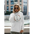 thumbnail image 2 of Wild, Free Hoodie Women -Image by Shutterstock, Female 5X-Large, 2 of 4