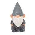 thumbnail image 2 of Statue de Gnome de Jardin, Décorations de Figurines de Gnome en Résine pour Pelouse Extérieure, Floquée pour Patio, Balcon, Cour, 2 of 8