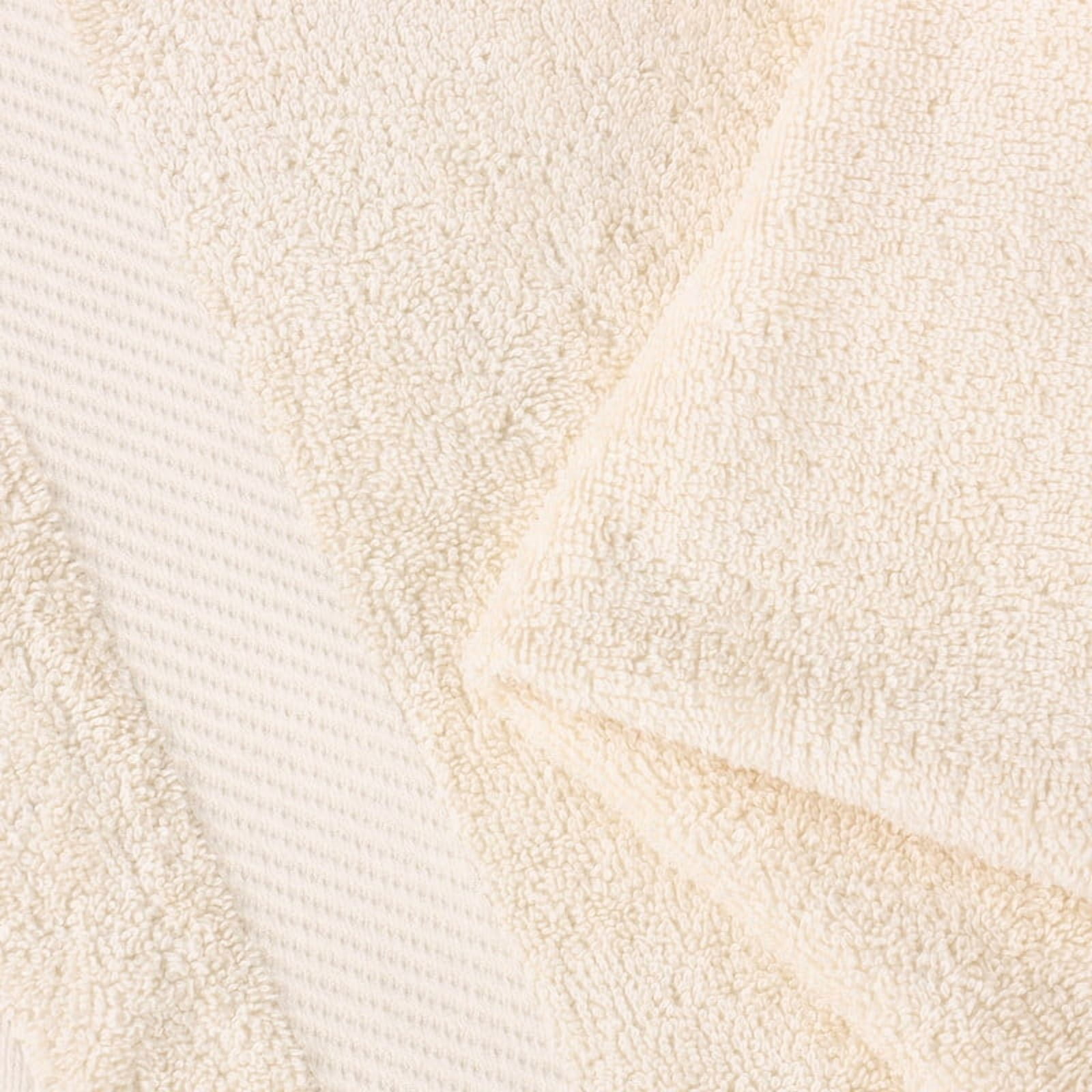 Superior Kendell Egyptian Cotton Bath Sheets, Set of 2, Ivory