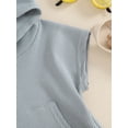 thumbnail image 6 of Bagilaanoe 2pcs Toddler Baby Boy Girl Shorts Set Short Sleeve Hooded  Tops + Shorts 6M 12M 18M 24M 3T 4T Kids Casual Summer Clothes, 6 of 7