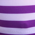 thumbnail image 3 of Top a rayas de princesa para muñeca de 45 cm (18 pulgadas), ideal para muñecas americanas. Color lila claro. púrpura, 3 of 3