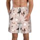 thumbnail image 1 of Balery Funny Chicken Traje de Baño Estilo Hawaiano para Hombre, Shorts de Secado Rápido con Bolsillos-Medium, 1 of 6