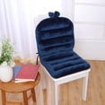 thumbnail image 4 of Cojín para silla Cojines cómodos y transpirables para silla Suave para el interior del hogar Azul Yotijar Cojines de asiento, 4 of 8