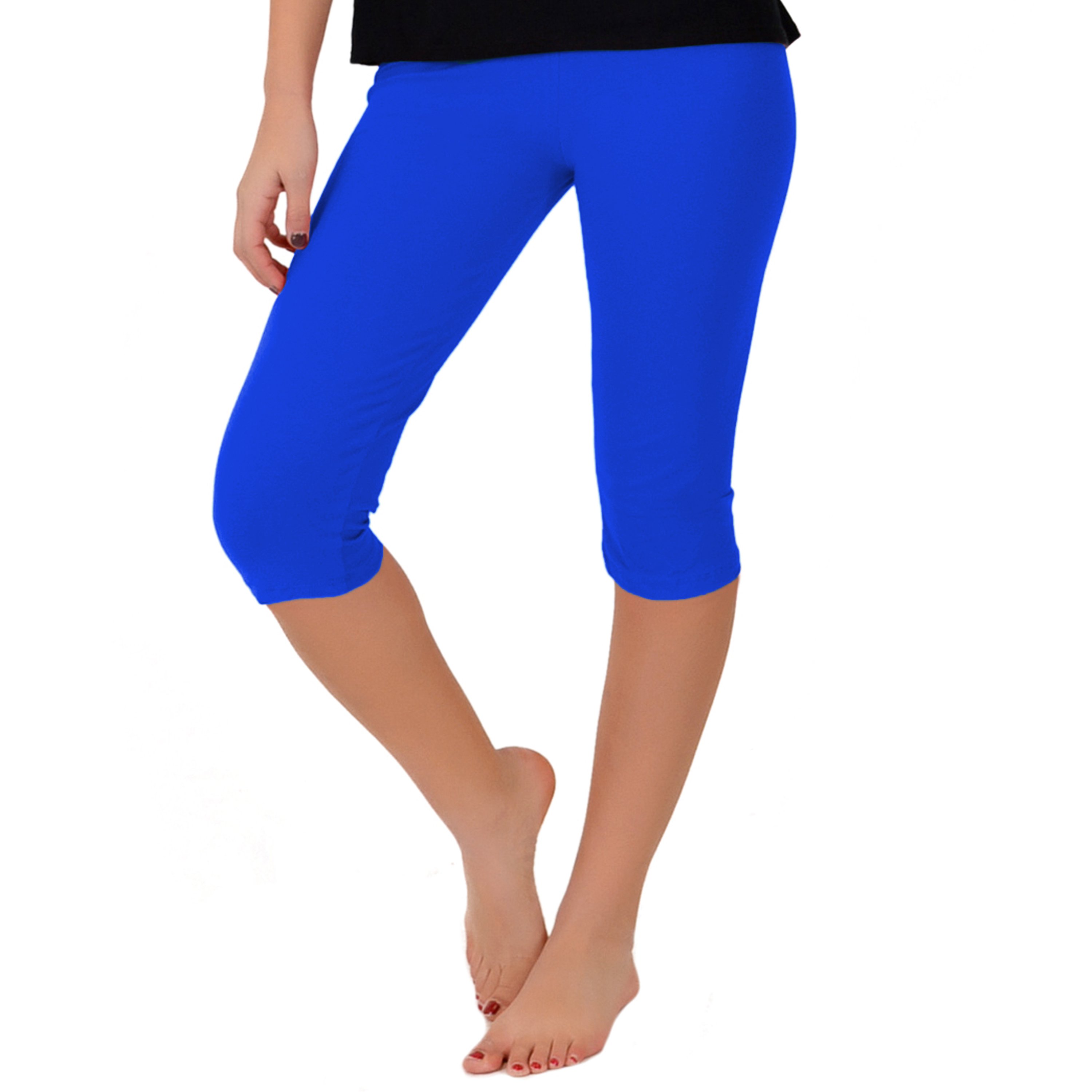 Stretch Is Comfort - Women's and Plus Size Knee-Length Leggings ...